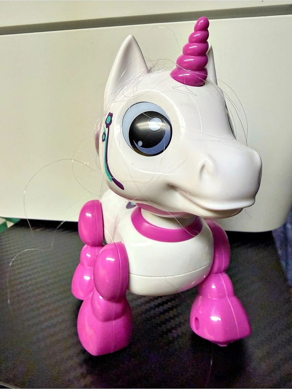 Silverlit Robo Heads Up Unicorn Toy Pink & White